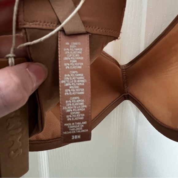 NWT SKIMS Sienna Weightless Scoop Bra Size 38H - Picture 6 of 9